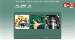 Desktop Screenshot of alprint.cl